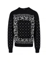 ETRO BANDANA INTARSIA KNITTED JUMPER