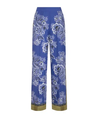 Etro Pants & Shorts In Blue