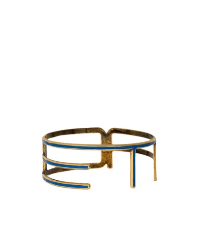Etro Bangle Bracelet In Gold
