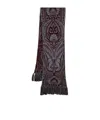 Etro Jacquard Scarf In Black