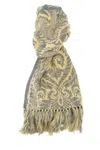 Etro Baroque Pattern Jacquard Scarf In Multi