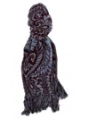 Etro Jacquard Scarf With Fringe Detailing And Soft Texture