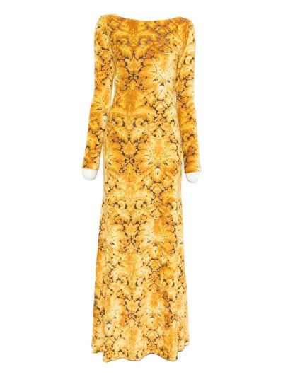 ETRO BAROQUE-PRINT MAXI DRESS