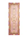 Etro Baroque-print Scarf In Orange