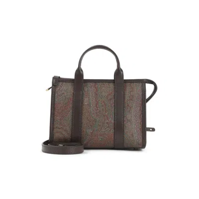 Etro Bauletto Xs Arnica Shoulder Bag Women In Brown