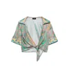 Etro Paisley Shirt In Green