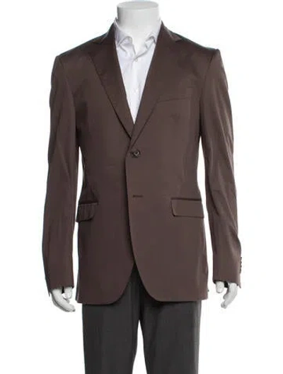 Pre-owned Etro Beaded Accents Blazer In Brown