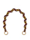 Etro Beaded Bag Handle In Brown