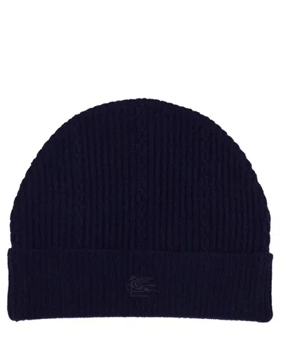 Etro Beanie In Blue