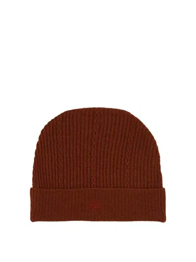 ETRO BEANIE HAT WITH LOGO