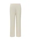 Etro Beige Bootcut Flat Front Pants In Neutral
