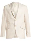 Etro Patterned Blazer With Pockets And Lapel In Neutral