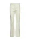 Etro Beige Paisley Jacquard Viscose Flare Trousers