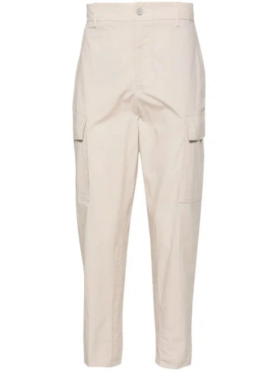 ETRO BEIGE POPLIN TROUSERS