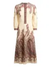 Etro Multicolor Printed Dress In Neutral