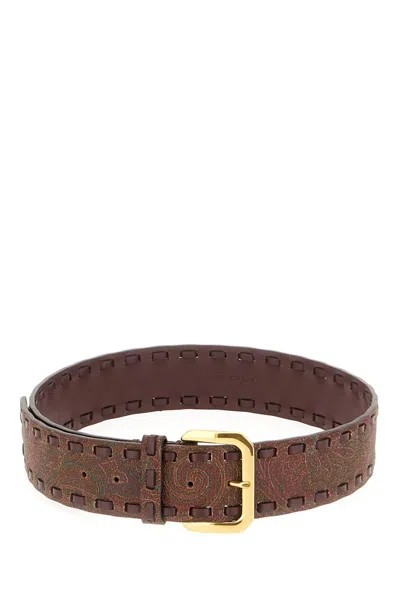 Etro Belt In Purple