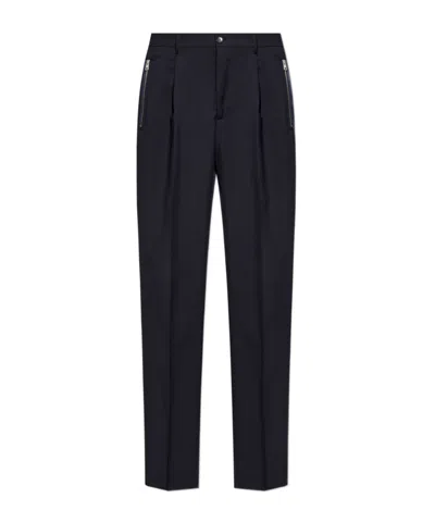 ETRO ETRO PRESSED CREASE PLEATED TROUSERS