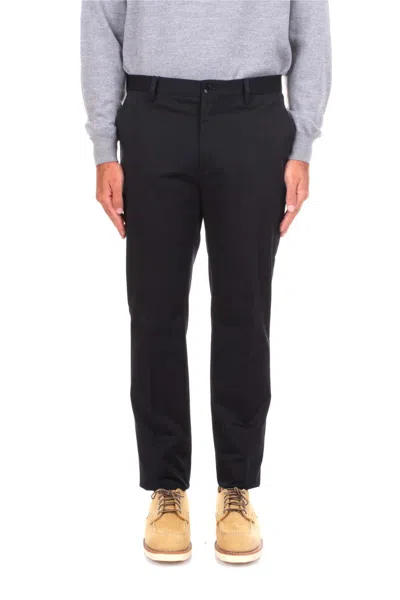 ETRO BELT-LOOP CASUAL PANTS