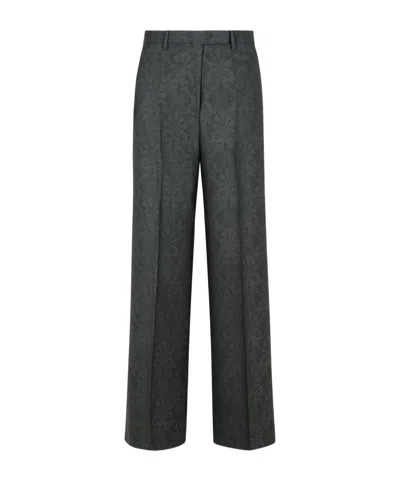 ETRO ETRO ALL-OVER PATTERNED STRAIGHT LEG TROUSERS