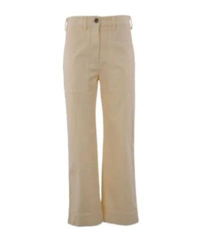 Etro Belt Loop Casual Pants In Brown