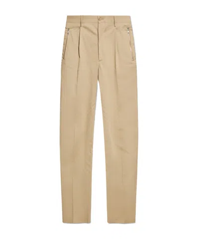 ETRO ETRO PRESSED CREASE PLEATED TROUSERS