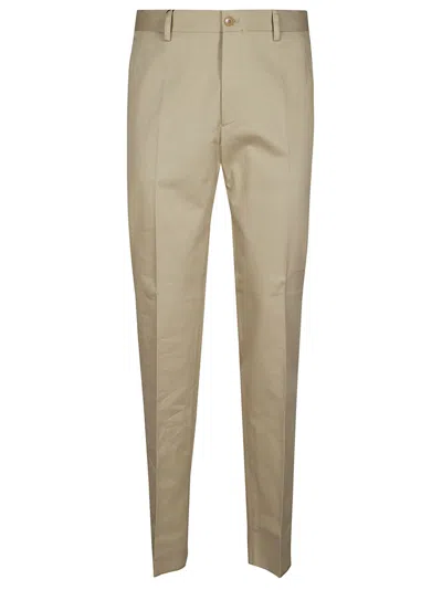 Etro Belt-loop Casual Pants In Brown