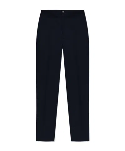 Etro Belt Loop Dress Pants In Black