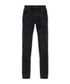 Etro Belt Loop Jeans In Black