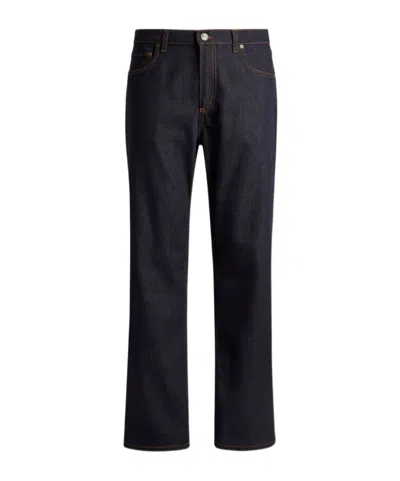 Etro Belt Loop Jeans In Blue