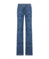 Etro Belt Loop Jeans In Blue