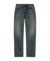 Etro Belt-loop Jeans In Green