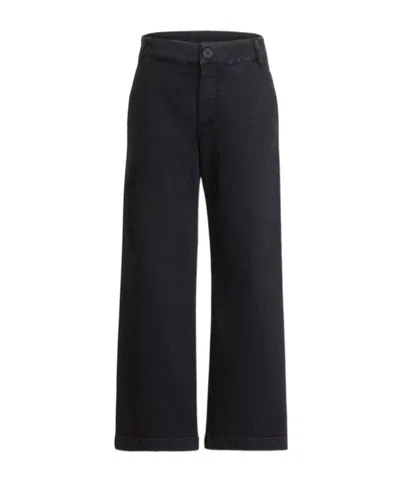 Etro Belt-loop Pants In Black