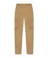 Etro Casual Straight Fit Cargo Trousers Men In Brown