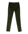 Etro Corduroy Straight Trousers In Green