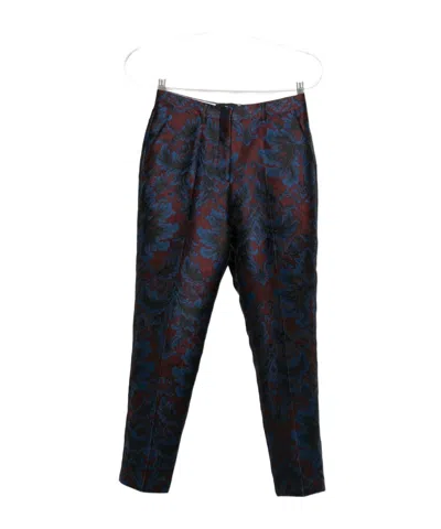 Etro Belt Loops Slacks In Black