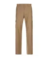 Etro Belt Loops Slacks In Brown