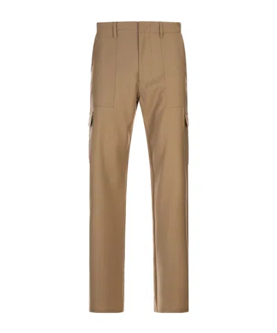 Etro Belt Loops Slacks In Brown