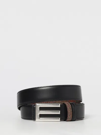 Etro Belt Men  In Black