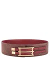 Etro Women Jacquard Paisley Fabric Belt In Multicolor