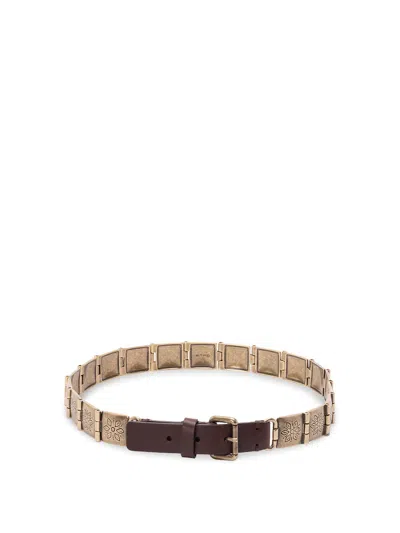 Etro Women Belt In Brown