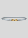 Etro Belt With Pegaso In Light Blue