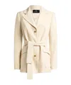 Etro Belted Field Jacket In White