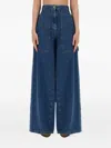 Etro Belt-loop Buttoned Jeans In Blue