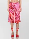 Etro Bermuda Shorts In Silk And Cotton