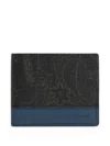 Etro Bifold Arnica Wallet With Leather Insert In Multi