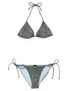 Etro Print Bikini In Multicolor