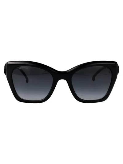 Etro 54mm Gradient Cat Eye Sunglasses In Black