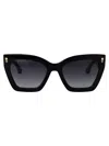 Etro Black Acetate Sunglasses In Brown