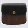 Etro Black And Multicolour Paisley Essential Medium Shoulder Bag In Black