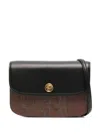 ETRO BLACK ARNICA CROSSBODY BAG WITH PAISLEY MOTIF IN COTTON BLEND WOMAN
